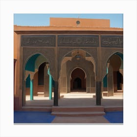 Islamic Structure In Morocco Canvas Print