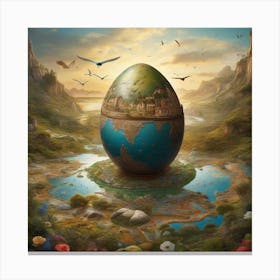 Easter Egg Canvas Print