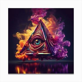 All Seeing Eye 8 Canvas Print