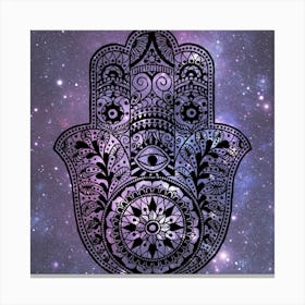 Hamsa Hand Canvas Print