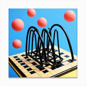 Chess Game 6 Canvas Print