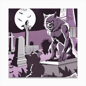 Werewolf Canvas Print