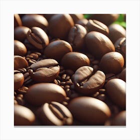 Coffee Beans 96 Canvas Print