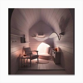 Room In A House Canvas Print