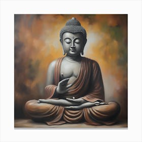 Buddha Painting 1 Canvas Print