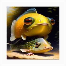 Squonk Canvas Print