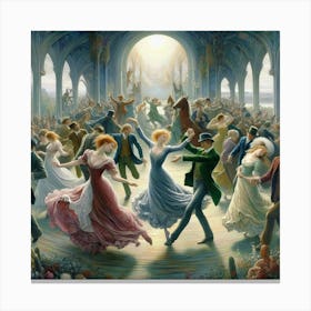 Ballroom Dance Canvas Print