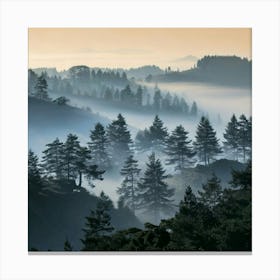 Firefly Misty Landscapes Enveloped In Ethereal Calm 69540 Canvas Print