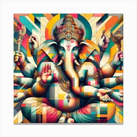 Ganesha 33 Canvas Print