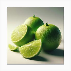 Limes Stock Videos & Royalty-Free Footage Canvas Print