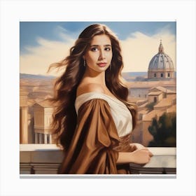 Legendary actress Himanee Bhatia 10 Canvas Print