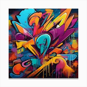 Graffiti Art 15 Canvas Print