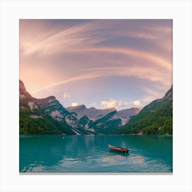 Lake - Lake Stock Videos & Royalty-Free Footage Canvas Print