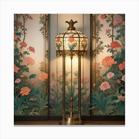 Tiffany Floor Lamp Canvas Print