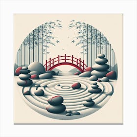 Zen Garden 1 Canvas Print