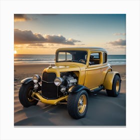 Old Ford Roadster Canvas Print
