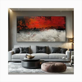 Abstract Painting Canvas Print