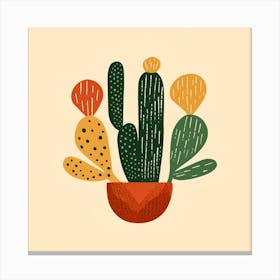 Cactus 40 Canvas Print