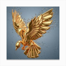 Golden Phoenix 1 Canvas Print