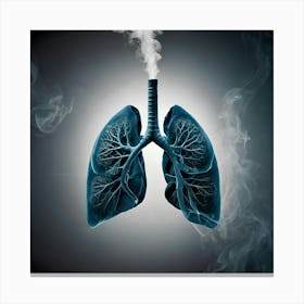 Lungs Stock Videos & Royalty-Free Footage 7 Canvas Print