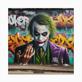 Joker 346 Canvas Print