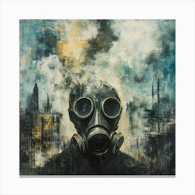 Gas Mask 3 Canvas Print