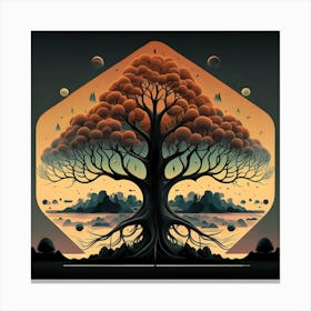 Tree Of Life 5 Canvas Print