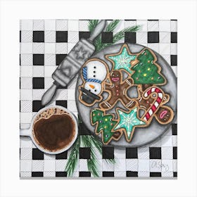 Christmas Cookies. 1 Canvas Print
