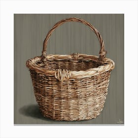 Basket Canvas Print