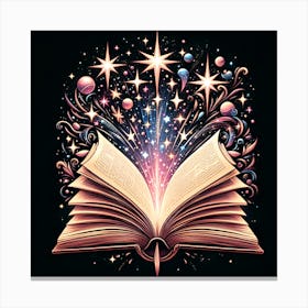 Book Of Magic 1 Canvas Print