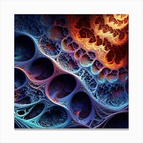 Fractal Patterns art print 5.. Canvas Print