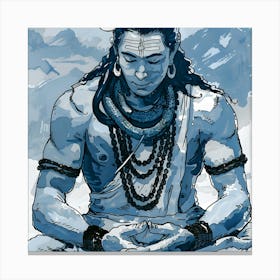 Lord Shiva 4 Canvas Print