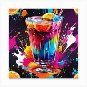 Colorful Drink 9 Canvas Print
