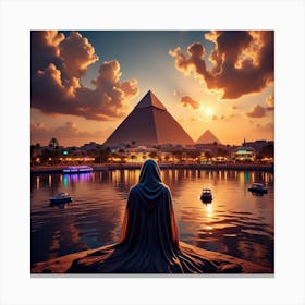 Egyptian Sunrise Canvas Print