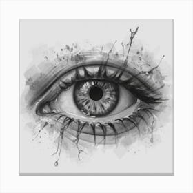 Eye Of The Storm Canvas Print