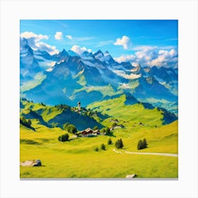 Switzerland Canvas Print