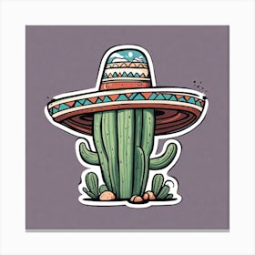 Mexican Cactus 68 Canvas Print