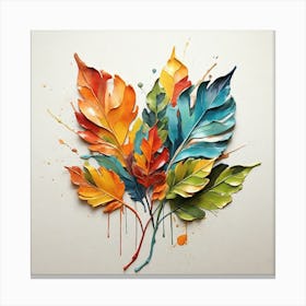 Autumn Leaves Canvas Print