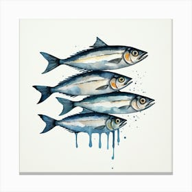 Sardines 2 Canvas Print