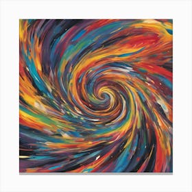 Spiral Vortex Canvas Print