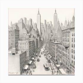 New York City 13 Canvas Print