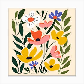 Floral Painting Canvas Print