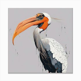 Stork Canvas Print