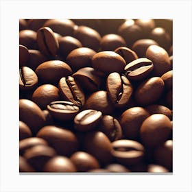 Coffee Beans 88 Canvas Print