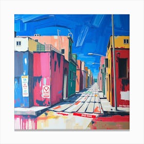 Streetscape Canvas Print