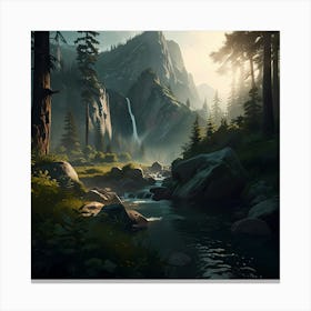 Flawless Nature Canvas Print