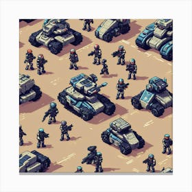 Toy Soldiers 1 Canvas Print