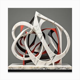 Abstract Sculpture 36 Canvas Print