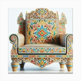 Ornate Throne Canvas Print