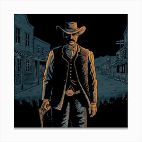 Old West Canvas Print